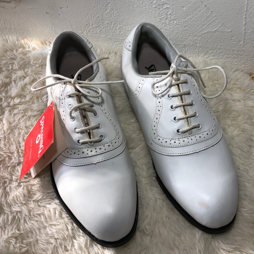 Vintage Spalding Golf Shoes Men’s Size 9D
